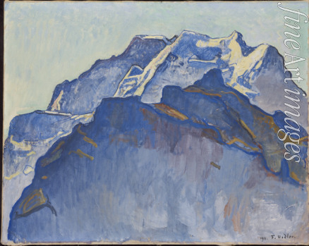 Hodler Ferdinand - The Jungfrau, as Seen from Muerren