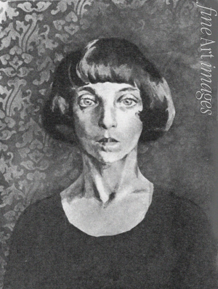 Vysheslavtsev Nikolai Nikolayevich - Portrait of the poet Marina Tsvetaeva (1892-1941)