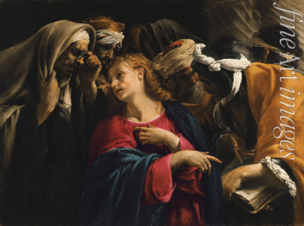 Borgianni Orazio - Jesus zwischen den Schriftgelehrten