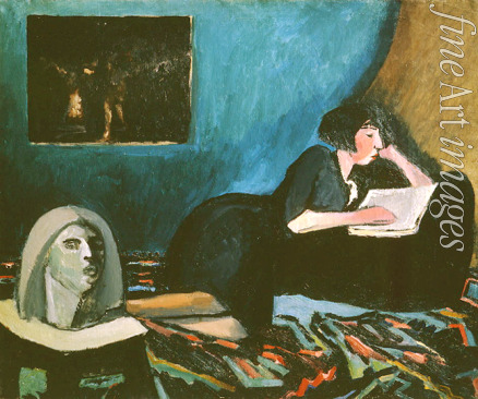 Istomin Konstantin Nikolayevich - A woman reading