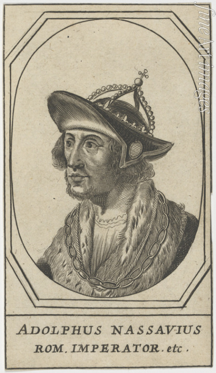 Unbekannter Künstler - Adolf von Nassau, König des Heiligen Römischen Reiches