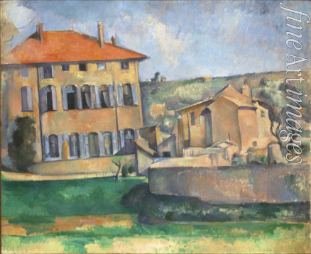 Cézanne Paul - House and Farm at Jas de Bouffan