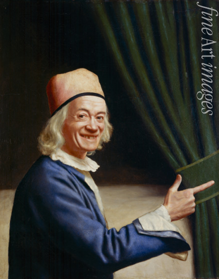 Liotard Jean-Étienne - Selbstporträt, lachend