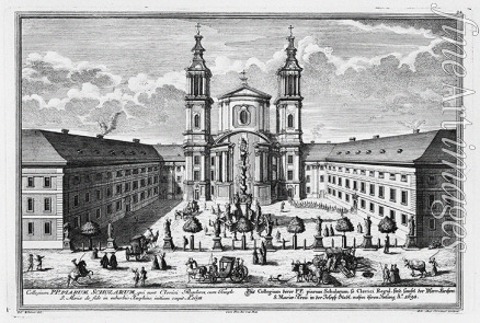 Corvinus Johann August - The Piarist Church of Maria Treu in Vienna