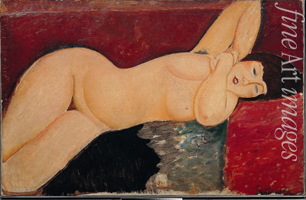 Modigliani Amedeo - Nude lying (Nu couché) 