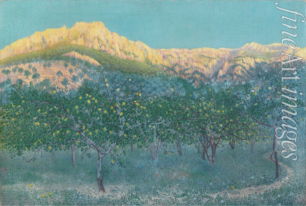 Degouve de Nuncques William - Lemon trees, Mallorca