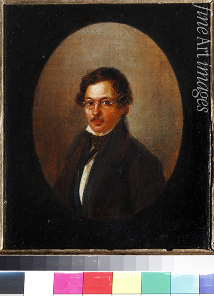 Anonymous - Portrait of Sergey Abramovich Baratynsky (1807-1866)