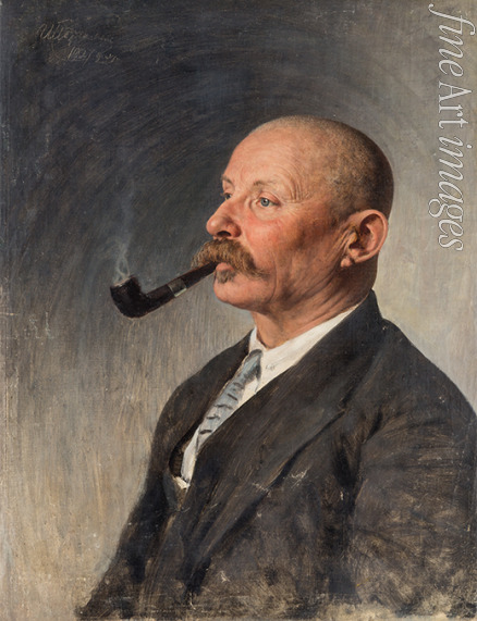 Parkhomenko Ivan Kirillovich - Portrait of the writer Aleksey Pavlovich Chapygin (1870-1937)