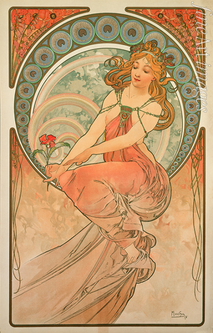 Mucha Alfons Marie - Painting (From the series 