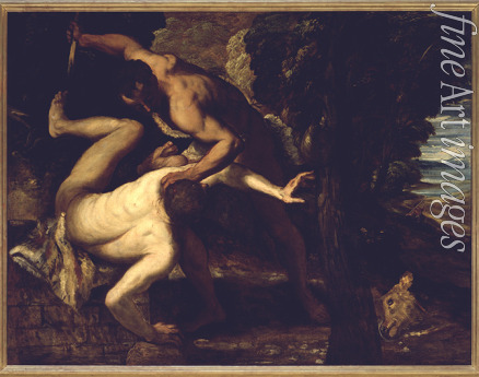 Tintoretto Jacopo - Cain and Abel