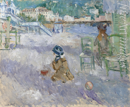 Morisot Berthe - Beach in Nice