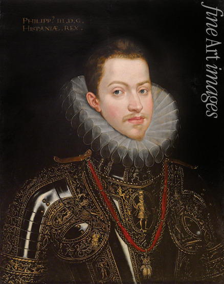 Pourbus Frans (II.) (Schule) - Porträt von König Philipp III. von Spanien und Portugal (1578-1621)