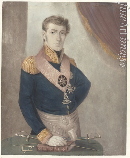 Langerveld Harmanus - Prinz Friedrich von Oranien-Nassau als Großmeister