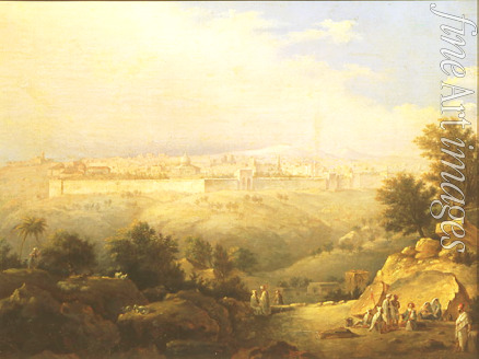 Vorobyev Maxim Nikiphorovich - View of Jerusalem