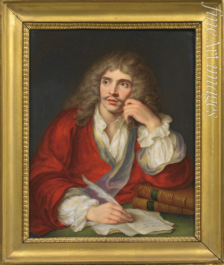 Perlet Aimée - Porträt des Dichters Moliére (1622-1673)