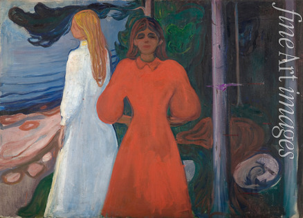 Munch Edvard - Red and White