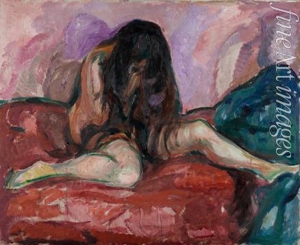 Munch Edvard - Weeping Nude