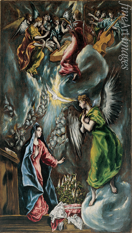 El Greco Dominico - The Annunciation