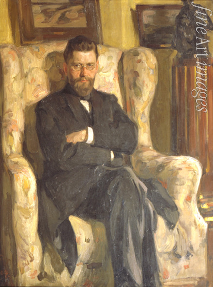 Braz Osip Emmanuilovich - Portrait of Alexey Alexandrovich Bakhrushin (1865-1929)