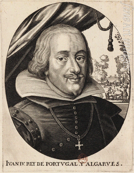 Unbekannter Künstler - Porträt von König Johann IV. von Portugal (1604-1656)