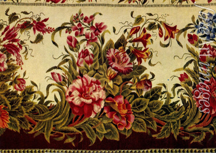 Russian Applied Art - Cashmere Shawl (Detail)