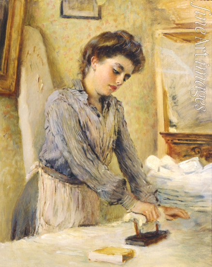 Makovsky Konstantin Yegorovich - Woman Ironing