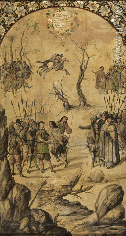 González Miguel and Juan - The Conquest of Mexico by Hernan Cortés
