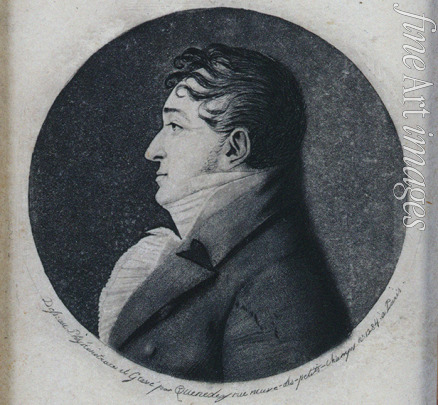 Quenedey Edmé - Porträt von Wassili Lwowitsch Puschkin (1766-1830)
