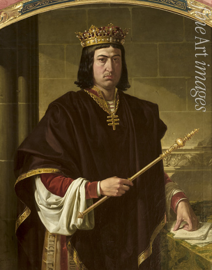 Domínguez Bécquer Joaquín - Porträt von König Ferdinand II. von Aragón (1452-1516)