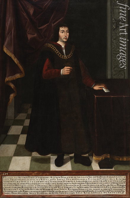 Anonymous - Portrait of King Ferdinand II of Aragon (1452-1516)