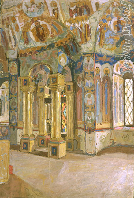 Petrovichev Pyotr Ivanovich - In the Church of St John the Evangelist in Rostov