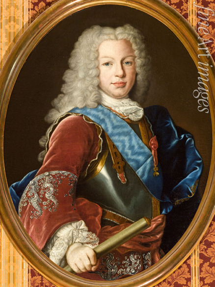 Meléndez Luis Egidio - Porträt von Ferdinand VI. von Spanien (1713-1759)