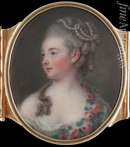 Pasquier Pierre - Porträt von Michelle de Bonneuil, geb. Sentuary (1748-1829)