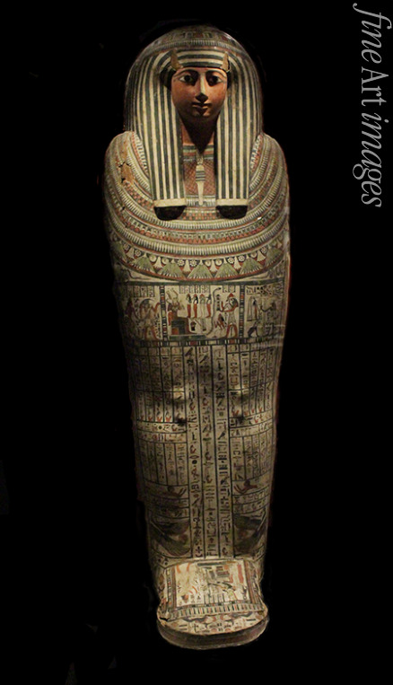 Ancient Egypt - The wooden coffin of Pensenhor