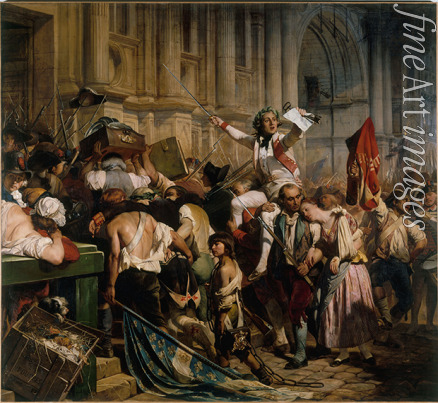 Delaroche Paul Hippolyte - The Vanquishers of the Bastille before the Hôtel de Ville, July 14, 1789