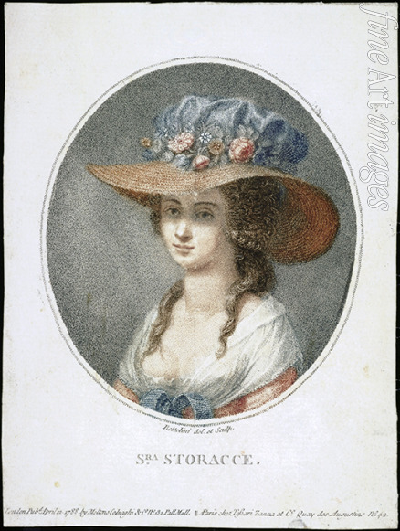 Bettelini Pietro - Portrait of the Singer Nancy Storace (1765-1817)