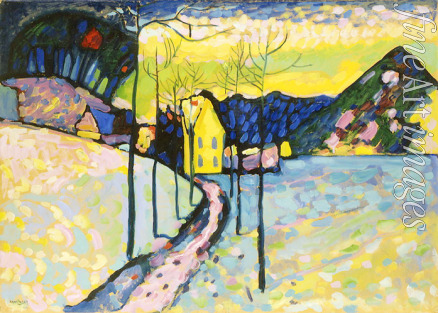 Kandinsky Wassily Vasilyevich - Winter landscape