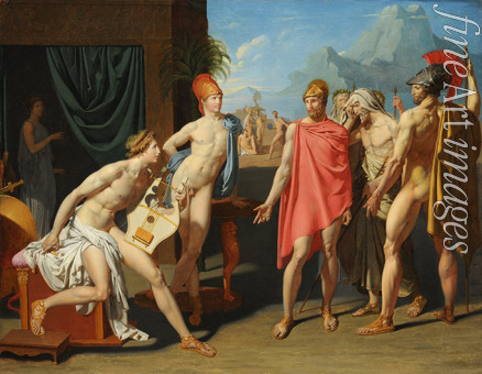 Ingres Jean Auguste Dominique - Achilles Receiving the Ambassadors of Agamemnon