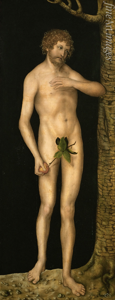 Cranach Lucas the Elder - The Fall of Man: Adam