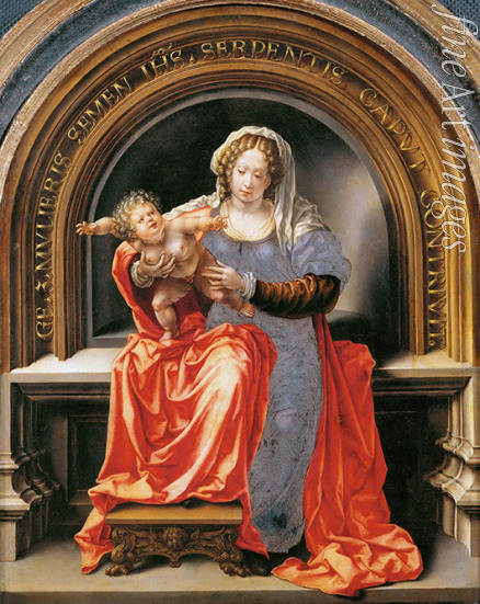 Gossaert Jan - Virgin and Child