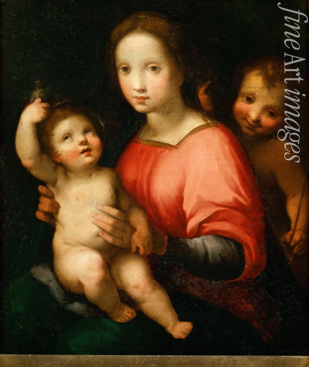 Vanni Francesco - Virgin and child with John the Baptist as a Boy