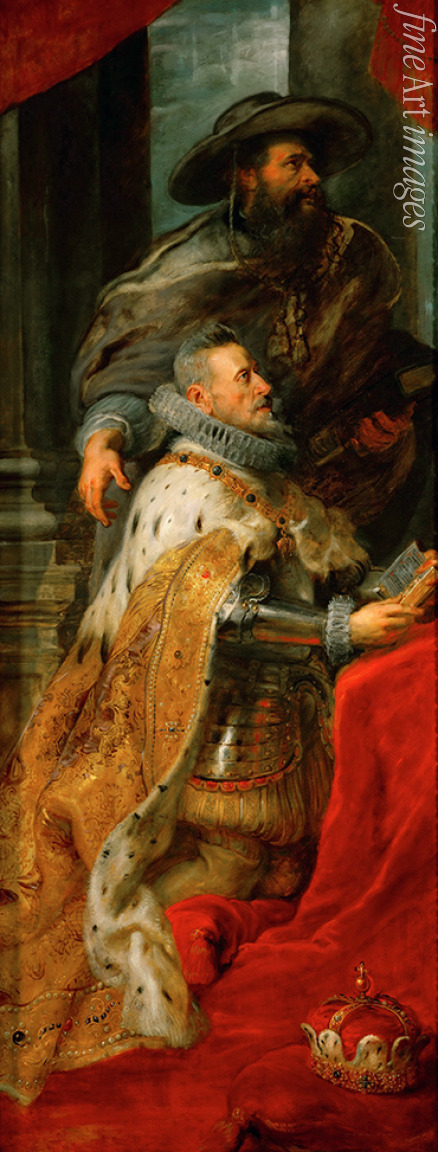 Rubens Pieter Paul - Archduke Albert VII of Austria. Left side panel of the Ildefonso Altarpiece