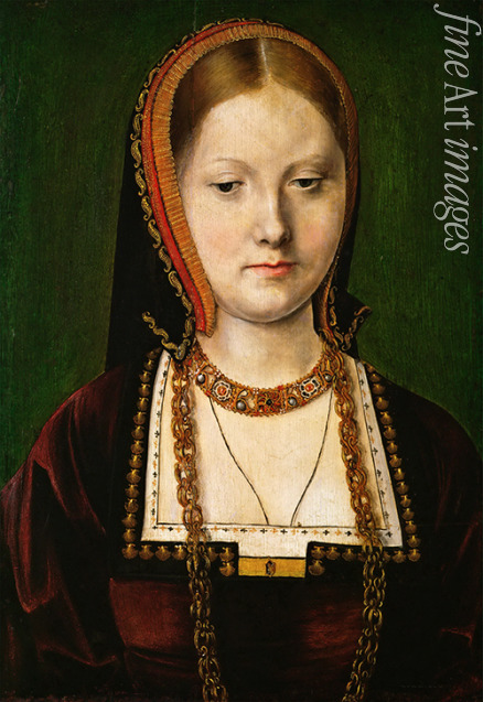 Sittow Michael - Portrait of Mary Tudor (1496-1533)