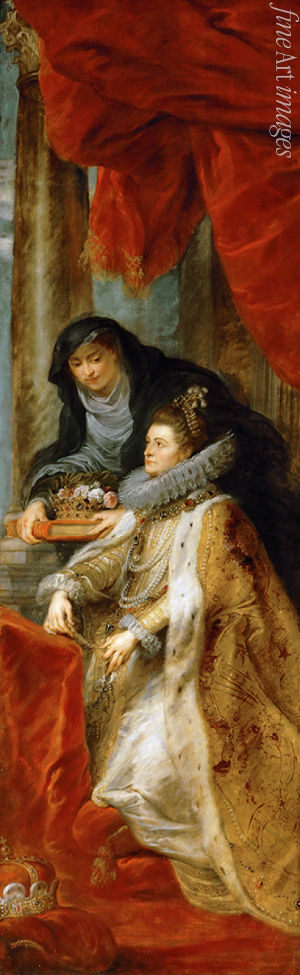 Rubens Pieter Paul - Infanta Isabel Clara Eugenia. Right side panel of the Ildefonso Altarpiece