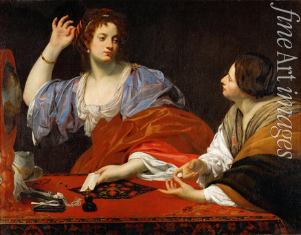 Vouet Simon - Martha Blames her Vain Sister Mary Magdalene