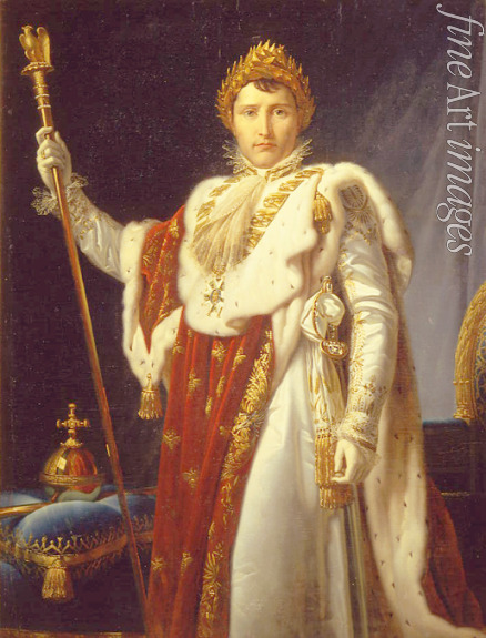 Gérard François Pascal Simon - Porträt von Kaiser Napoléon I. Bonaparte (1769-1821)