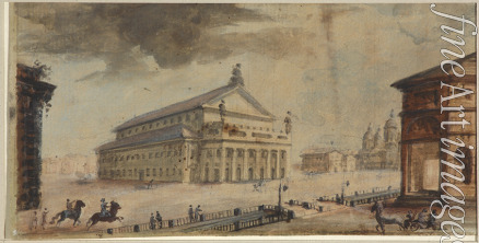 Lamoni Domenico Felice - Das Kaiserliche Bolschoi Theater in Sankt Petersburg