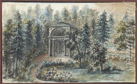 Lamoni Domenico Felice - Pavilion in memory of Frederica, sister of Empress Maria Feodorovna, in Pavlovsk