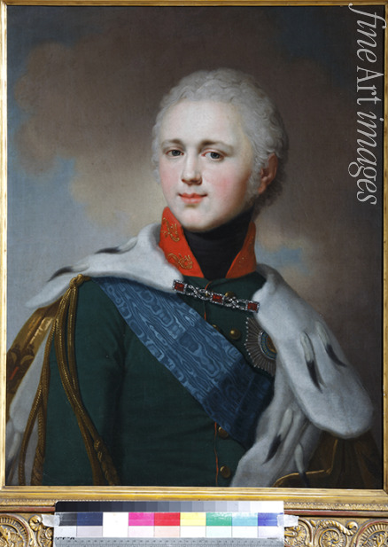 Borowikowski Wladimir Lukitsch - Porträt des Kaisers Alexander I. (1777-1825)