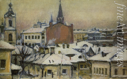 Surikov Vasili Ivanovich - View of the Kremlin